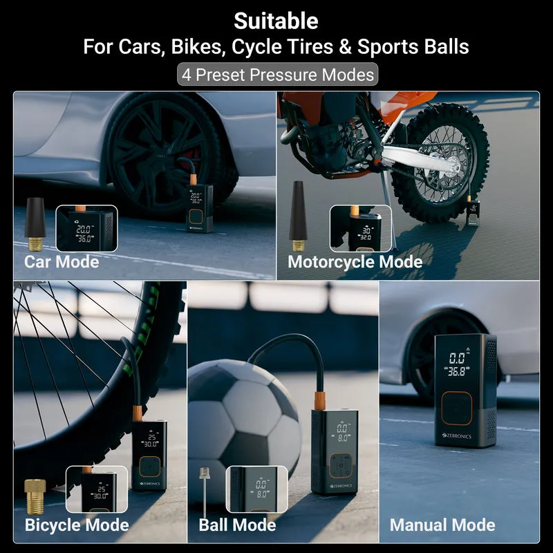 Zebronics Tire Inflactor With Power Bank Zeb 17TI4 view 4